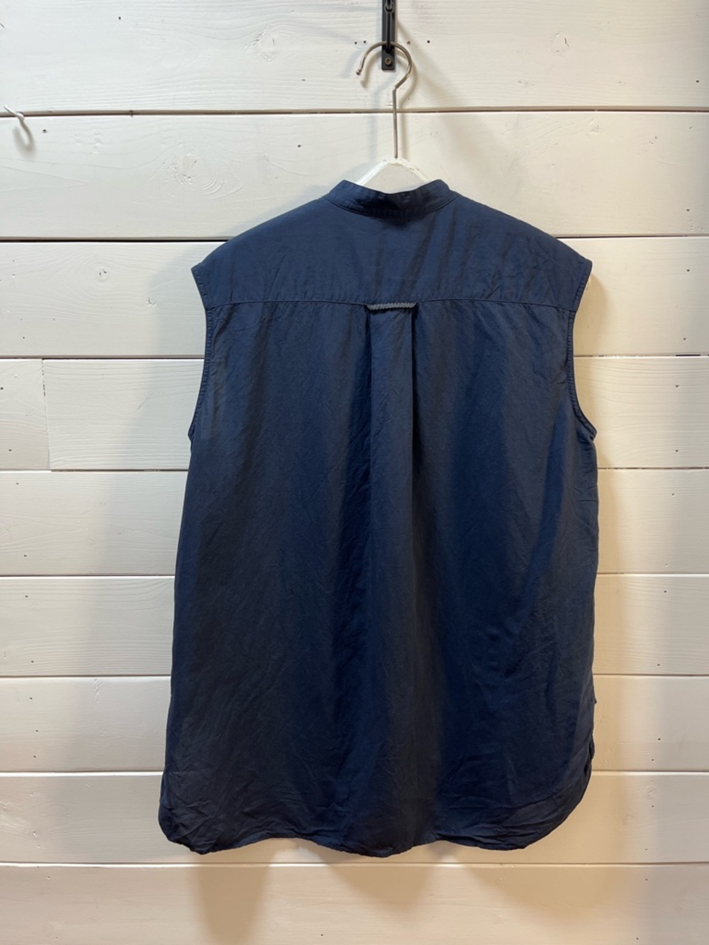 UNIQLO × JW ANDERSON Blue Sleeveless Button-Up Blouse Size M - Picture 4 of 8